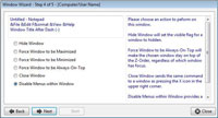 Secure Desktop Window Wizard Step 4